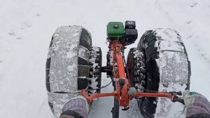 Колеса от караката на мотоблок