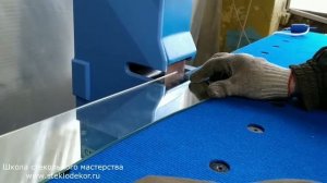 Школа стекольного мастерства. Как обрабатывать углы стекла и зеркал