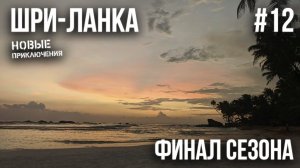 ШРИ-ЛАНКА 2023 #12. УНАВАТУНА. КРЕВЕТКИ В "ГРЕЧЕ". ЛЕТИМ  ДОМОЙ. ПЕРЕЛЁТ АЭРОФЛОТОМ.