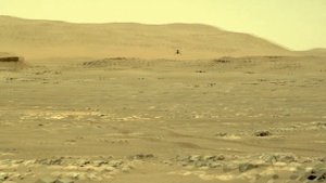 Второй полет Ingenuity - Кадры полученные с Mastcam-Z / Second Flight Ingenuity HD