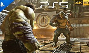 (PS5) Marvel_s Avengers - Hulk Vs Abomination Boss Fight  [4K HDR ]