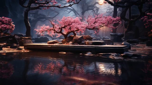 Sakura Forest - Emotional Japanese Flute Music with Positive Energy