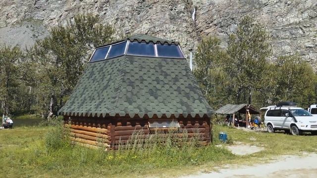 Водопад Куркуре. Обзор турбазы Кату-Ярык. смотреть онлайн