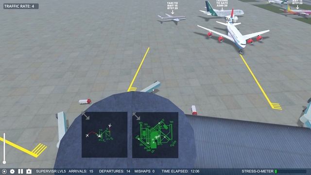 Airport Madness 3D V2 E111 Rain & Emergencies @ O'Hare смотреть онлайн