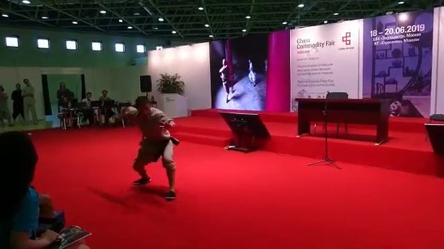 Выступление Ши Янвана на фестивале китайской культуры