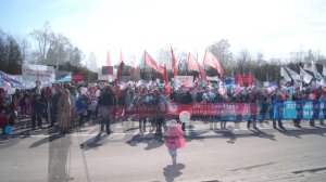 Митинг профсоюзов Череповца 