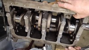 Сборка Двигателя Транзит 2.5 дизель.Часть -1я.Коленвал и поршневая.