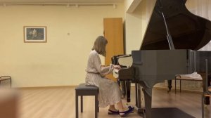 Лисовская Ольга. Ф. Мендельсон. Песня без слов соч 102,N 4.