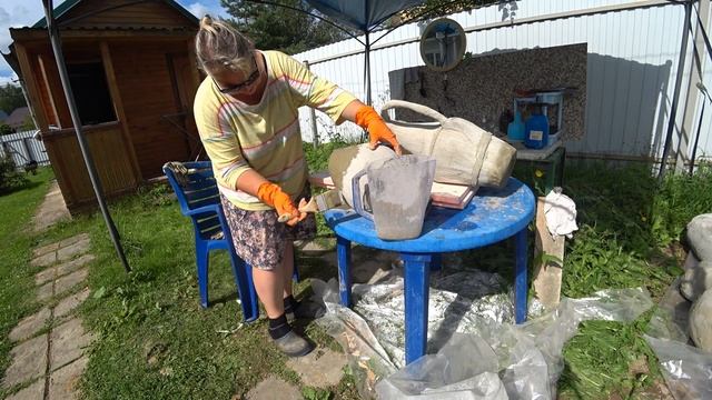 Влог/ Мое новое хобби/ арт-бетон смотреть онлайн