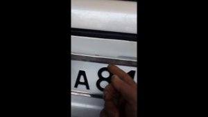 Подсветка номера ВАЗ