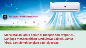 FULL REVIEW - AC Standard SHARP AH-AP5SSY.. Udah lengkap ada Ion Plasmacluster-nya