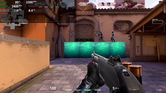 Valorant | Radeon 680M | 1080p | AMD Ryzen 7 6800H (6900HS, 6800HS, 6800U) 4K-1440p