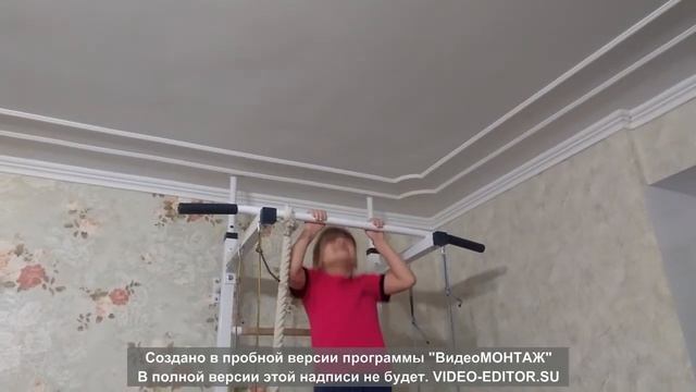 6 летняя девочка бьет рекорд 25 подтягиваний! смотреть онлайн