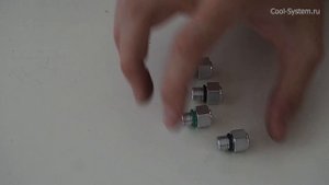 Аварийный клапан для сброса давления в компрессоре кондиционера. Еще один предохранительный элемент