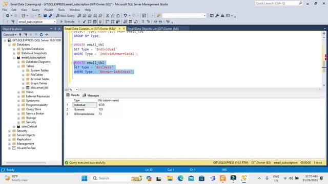 Full data analytics project! Cracking the Code: SQL Strategies for Email Subscription Data Cleaning