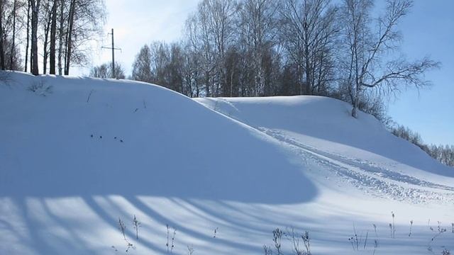 прыжок со склона на снегоходе смотреть онлайн