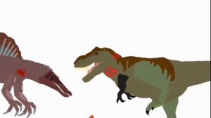 Тираннозавр против Спинозавра