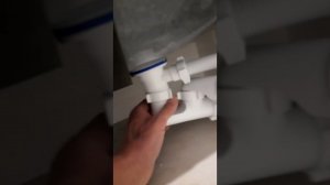 Подключение сифона ванной, без гофры!