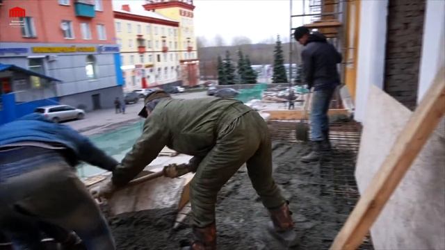 Дневник реставрации фасада. 14 часть. Прокопьевский драматический театр. смотреть онлайн