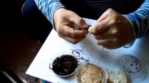 Как насадить червя , опарыша , хлеб на крючок .