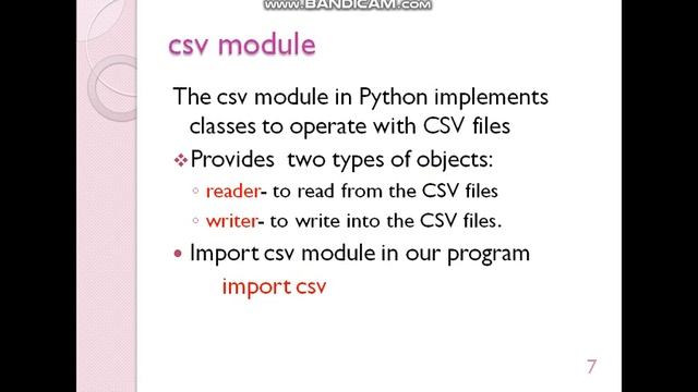 Python #91 Data File Handling CSV Files Part 1