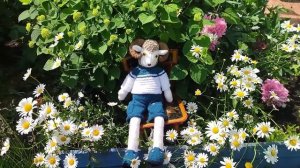 Игрушка спицами. Барашек по книге Луизы Кроутер " Вяжи! Одевай! Люби!". 2 часть