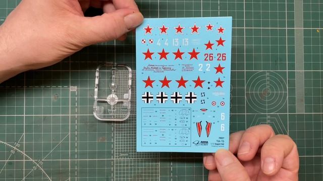 ARMA HOBBY YAK-1B. МОДЕЛЬ самолёта ЯК-1Б 1/72. смотреть онлайн