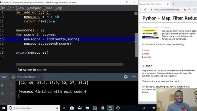 Learn Map, Filter and Reduce in Python 1