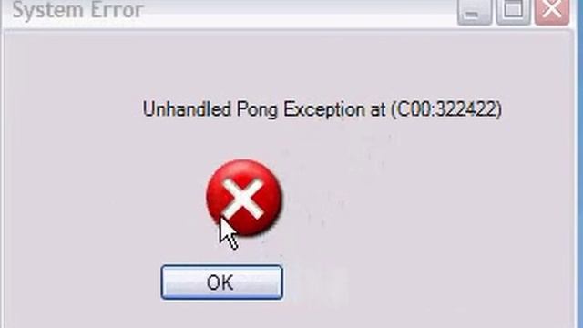 Pong Error смотреть онлайн
