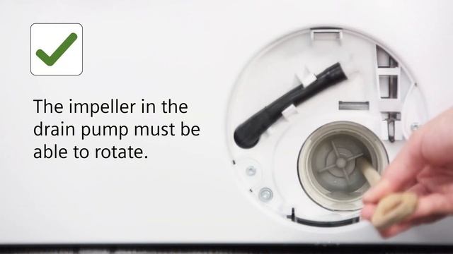 Siemens Washing Machine Unblock the pump смотреть онлайн