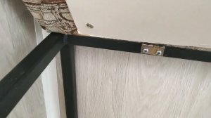 ???? Диванчик и откидной столик на лоджию своими руками. Карантина и самоизоляция с пользой)