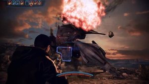 Mass Effect 3. Бой со Жнецом на Раннохе