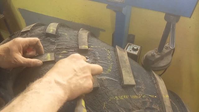 Ремонт шин ободрышей 2 часть. Для вездехода. смотреть онлайн