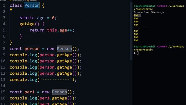 What is Static Variable & Static Methods - OOPS #3 | JavaScript | Protractor | | LetCode
