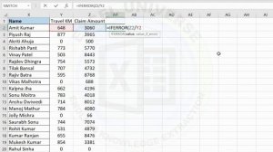 Excel Error Handler Functions-IFERROR || IFNA