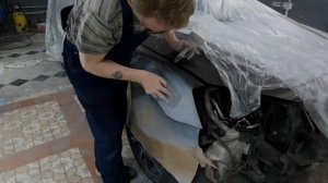 Skoda Yeti - Ремонт и покраска переходами.