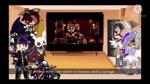 Afton Family react to William afton + Henry,Vanny//part 2// OLD AU