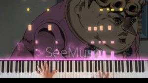 [FULL] Giorno theme/il vento d'oro - JoJo's Bizarre Adventure: Golden WInd OST (piano cover)