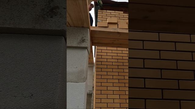 Почти закончили облицовку дома