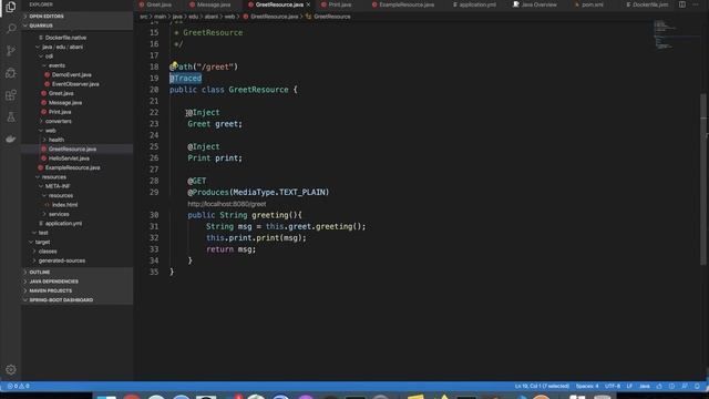 Open Tracing with Jaeger and Quarkus смотреть онлайн