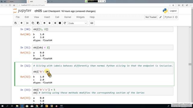 Python for Data Analysis 16. Getting Started with pandas-2: "熊貓"入門-2 (recorded on 20190507) смотреть онлайн
