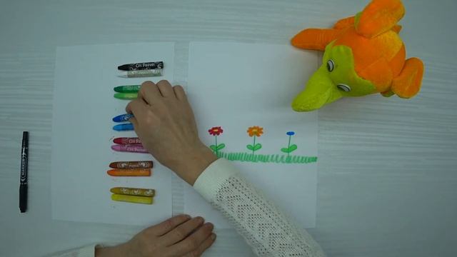 Как нарисовать цветы.Урок рисования.
