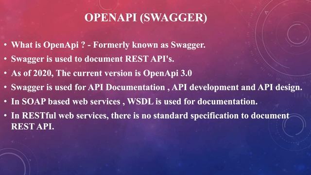 25 OpenApi(Swagger) Introduction смотреть онлайн