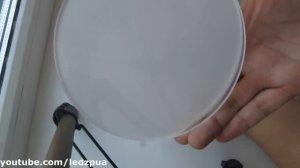 Потолочный светодиодный светильник (led) обзор со вскрытием.