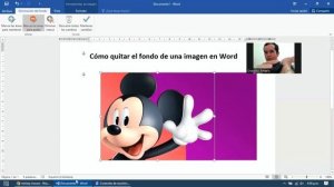 Como QUITAR EL FONDO de una IMAGEN EN WORD (Quitar fondo)