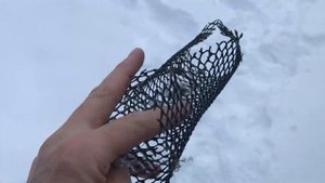 Сетка для защиты молодого сада от мышей и зайцев