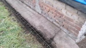 Отмостка с зубом. "Строю баню в гараже" 4-ая часть