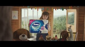 Zewa Wisch&Weg mit einzigartiger Power-X™ Struktur  - Teeparty - TV Werbung