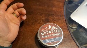Rocky Mountain Barber Company Pomade Review