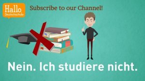 Учим немецкий. Уровень А1. Урок 41. Расскажи о себе (диалоги)